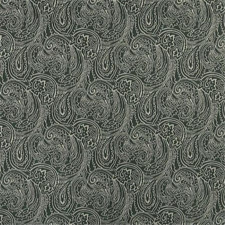 Designer Fabrics Designer Fabrics B628 54 in. Wide Green; Traditional Paisley Jacquard Woven Upholstery Fabric B628